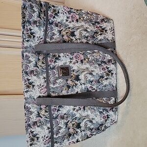 Distinction Large Floral Tapestry Travel Tote